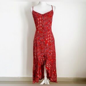 Abel the Label Red Boho Lola Dress